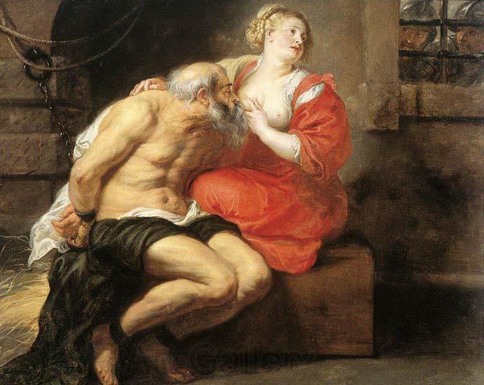 Peter Paul Rubens Cimon and Pero Norge oil painting art